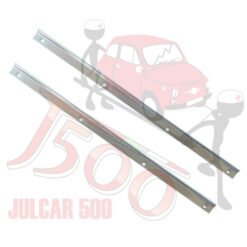 Coppia battitacco in acciaio Fiat 500 Francis Lombardi My Car