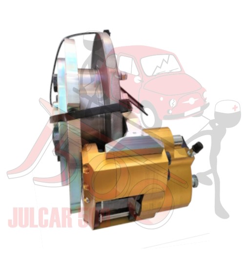 Kit frenia a disco anteriori mono-pompante Fiat 500
