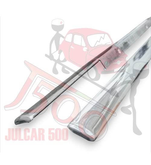 Coppia modanature sottoporta in alluminio Bianchina Trasformabile-Berlina-Cabrio Eden Roc