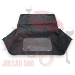 Telo capote nero con lunotto Bianchina Cabrio Eden Roc