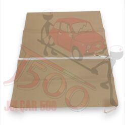 Coppia teli capote beige Fiat Panda '86-2003