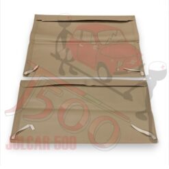 Coppia teli capote beige Fiat Panda '86-2003