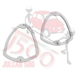 Coppia guarnizioni intermedie fanalini anteriori Autobianchi Bianchina