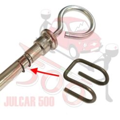 Molletta fermo guaina cavo acceleratore a mano Fiat 500