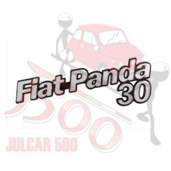 Scritta posteriore Fiat Panda 30