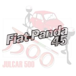 Scritta posteriore Fiat Panda 45
