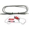 Kit tubi freno in metallo Fiat 500 D