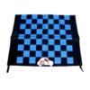 Telo capote a scacchi blu-neri Fiat 500 F/L/R