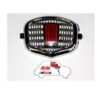 Fregio anteriore centrale in plastica cromata Fiat 500 N/D