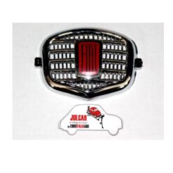 Fregio anteriore centrale in plastica cromata Fiat 500 N/D