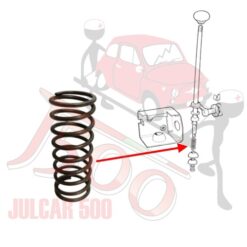 Molla inferiore asta leva marce Fiat 500 N/D/F/L/Giard.