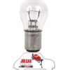 Lampadina doppio filamento 12V 21/5W Fiat 500