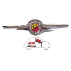 Fregio anteriore Abarth in metallo cromato Fiat 500 D/F
