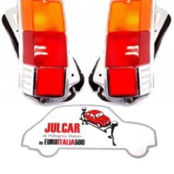 Coppia fanali posteriori completi modello LISCIO Fiat 500 F/L/R