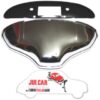 Fanalino luce targa in alluminio cromato Fiat 500
