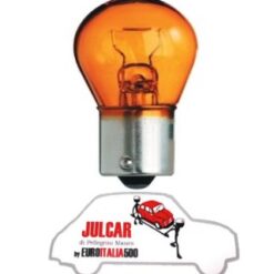 Lampadina ad un filamento arancione 12V 21W Fiat 500