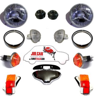 Kit fari completo Fiat 500 F/R