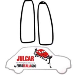 Coppia guarnizioni intermedie fanali posteriori Fiat 500 Giard