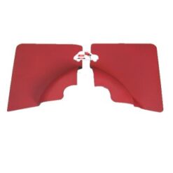 Coppia pannelli posteriori Fiat 500 F/R rossi