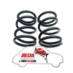 Coppia molle sospensione posteriore altezza 17 cm Fiat 500