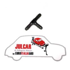 Raccordo a T tubi tergi Fiat 500