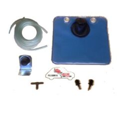 Kit tergi con spruzzini neri Fiat 500