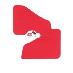 Coppia pannelli posteriori Fiat 500 D rossi in Vipla