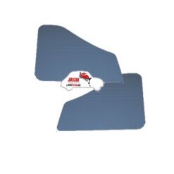 Coppia pannelli posteriori Fiat 500 D blu Avio in Vipla