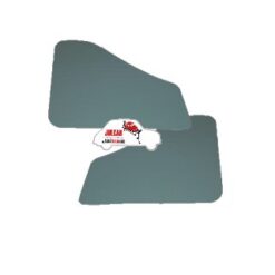 Coppia pannelli posteriori Fiat 500 D verdi in Vipla