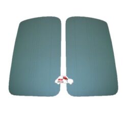 Coppia pannelli porta anteriori Fiat 500 D - Giardiniera verdi in Vipla