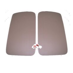 Coppia pannelli porta anteriori Fiat 500 D - Giardiniera colore nocciola in Vipla