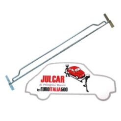 Pantografo cromato per tergi a due aste Fiat 500
