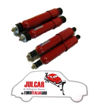 Kit ammortizzatori sportivi con assetto ribassato Fiat 500/126