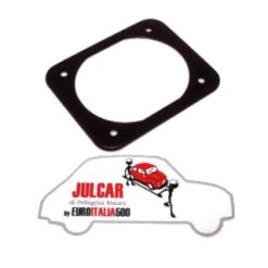 Cornice metallica cuffia leva marce Fiat 500