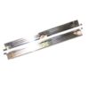 Coppia battitacco alluminio Fiat 500 D/Giard