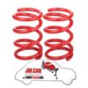 Coppia molle sospensione posteriore rosse altezza 19 cm Fiat 500