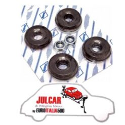 Kit gommini ammortizzatore posteriore Fiat 500/126 (per 1 ammortizzatore)