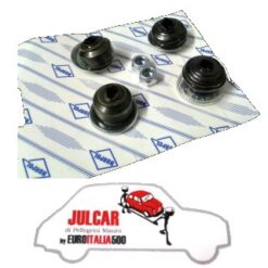 Kit gommini ammortizzatore anteriore Fiat 500/126 (per 1 ammortizzatore)