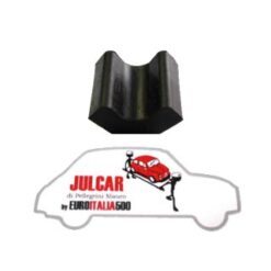 Tassello in gomma superiore balestra Fiat 500/126