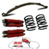 Kit assetto sportivo con molle nere da 19 cm Fiat 500