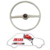 Volante sterzo restaurato Fiat 500 N/D/F (con reso anticipato del vecchio)