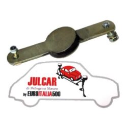 Supporto tirante asta leva marce completo di bulloni Fiat 500/126