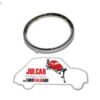 Cornice cromata cruscotto conta km Fiat 500 F / R