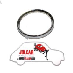 Cornice cromata cruscotto conta km Fiat 500 F / R