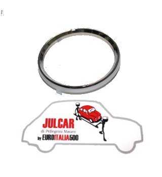 Cornice cromata cruscotto conta km Fiat 500 F / R