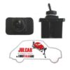 Interruttore illuminazione quadro 2 attacchi piatti in plastica Fiat 500