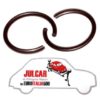 Coppia anelli di sicurezza semiassi Ø 25 Fiat 500 F/L/R-126-600 D