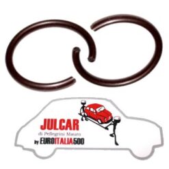 Coppia anelli di sicurezza semiassi Ø 25 Fiat 500 F/L/R-126-600 D