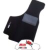 Kit sovratappeti bordo nero Fiat 500 ( 4 pezzi )