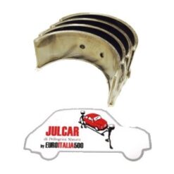 Serie bronzine di biella con 2 fori Fiat 500 - 126